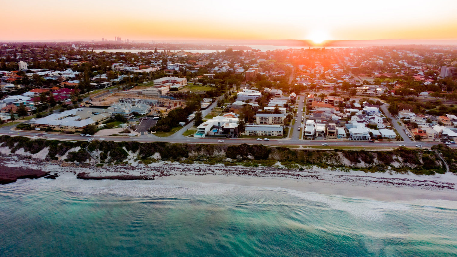 drone-cottesloe-elizabeth-site Elizabeth Residences location